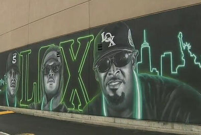 Legendary Hip Hop Group The Lox Get A Mural In The Bronx